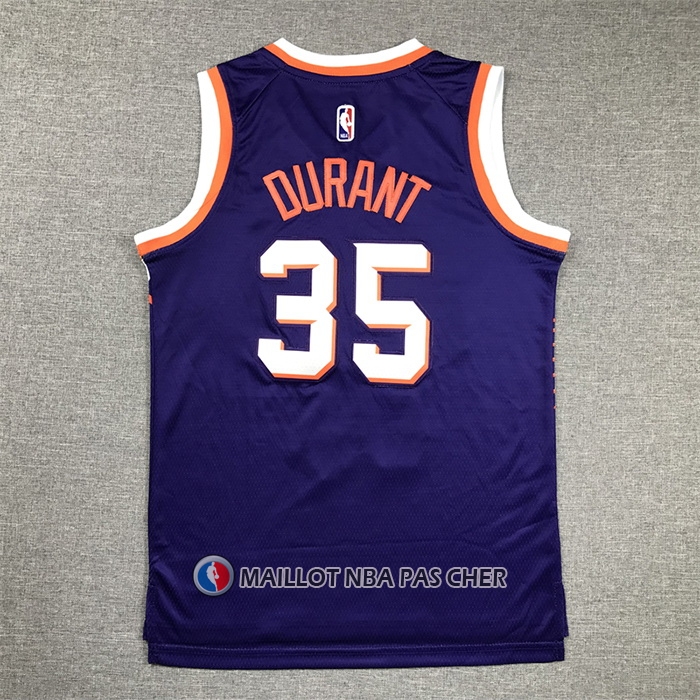 Maillot Enfant Phoenix Suns Kevin Durant NO 35 Icon 2023-24 Volet